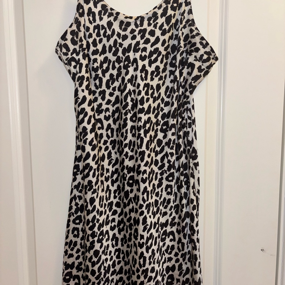 A New Day Black and White Animal Print Dress - Picture 8 of 12